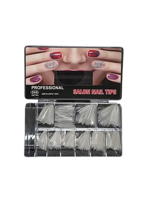 Uñas tips stilleto con sonrisa XL x500