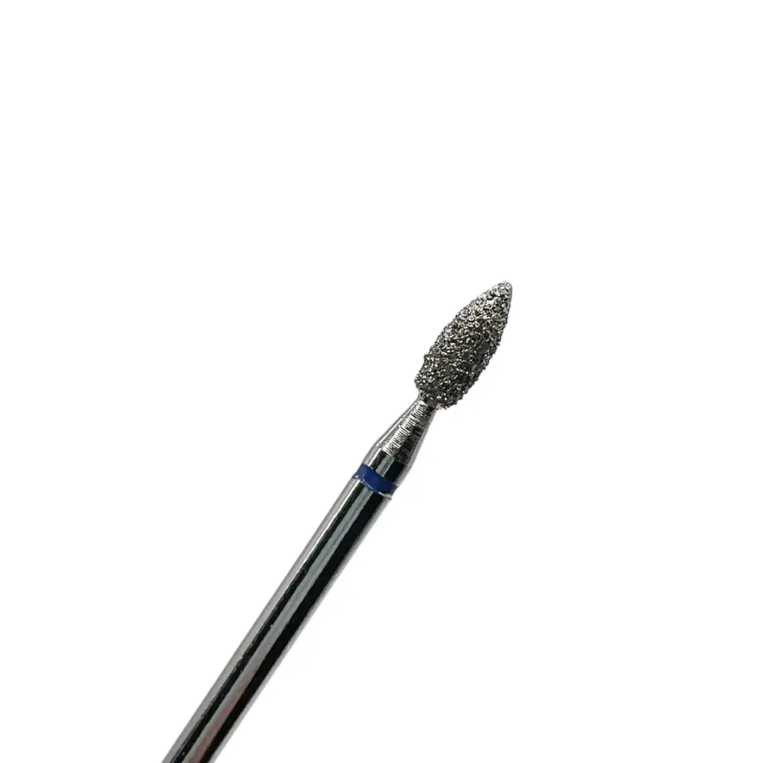 Fresa balon de futbol azul para manicure ruso 1