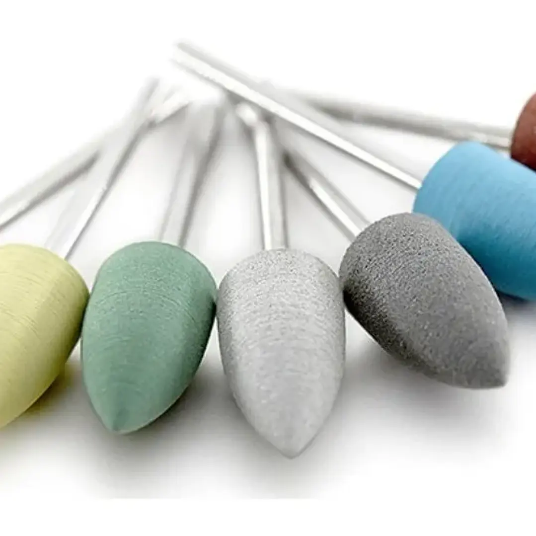 Fresa pulidora de silicona punta conica grande 3