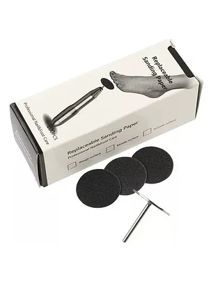 Kit de fresa con cabezal y lijas 60 pcs para pedicure 