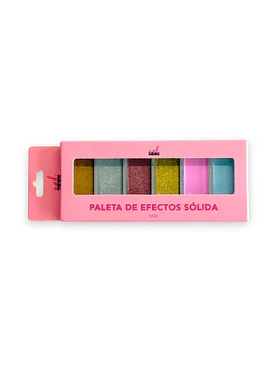 Paleta de efectos solido nail pro mix 