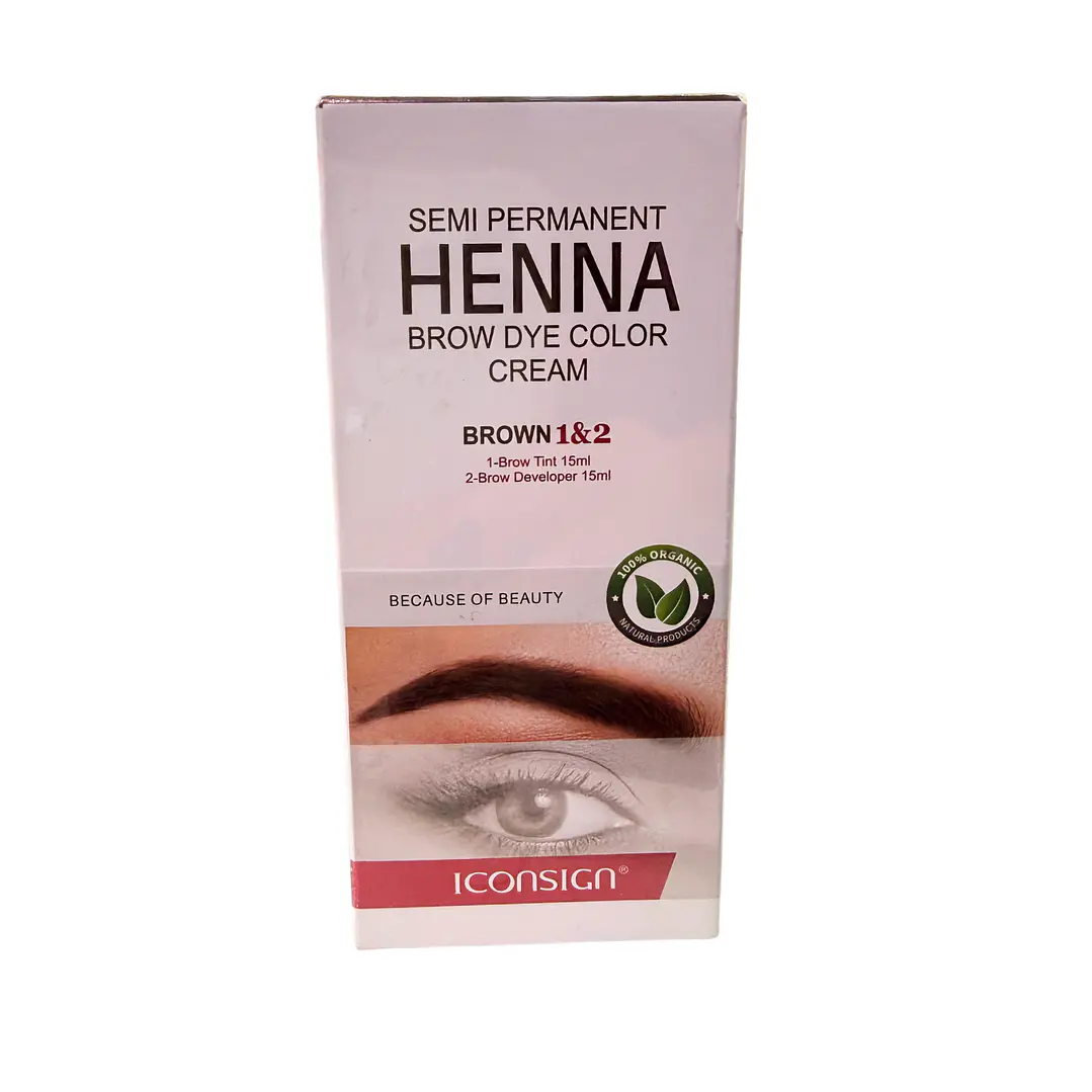 Tinte para cejas y pestañas iconsign  2