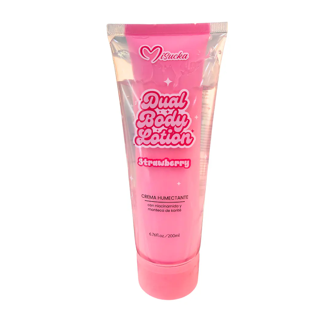 Crema para manos y pies dual misucka strawberry 1