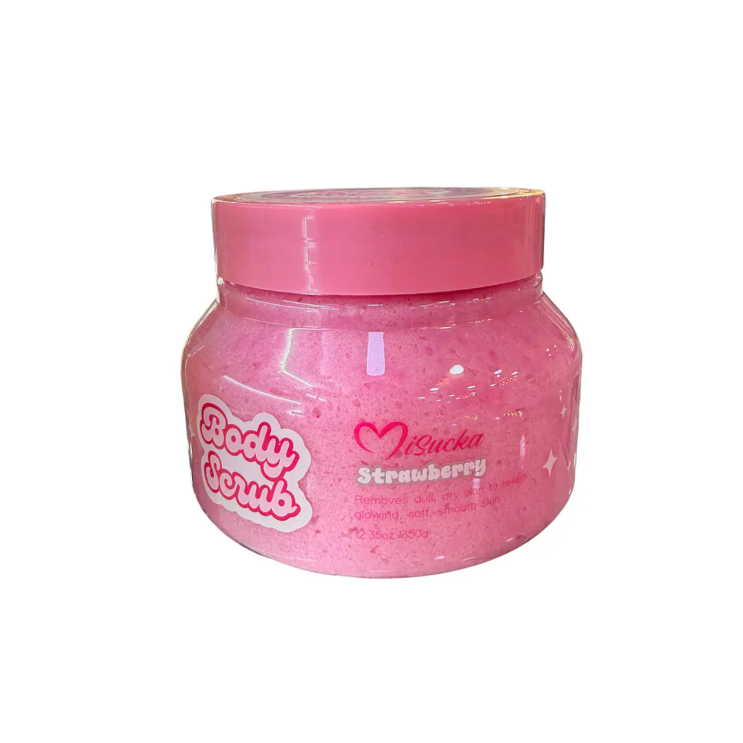 Exfoliante de azucar misucka strawberry 1