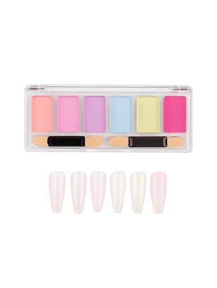 Paleta efecto solido aurora nail pro