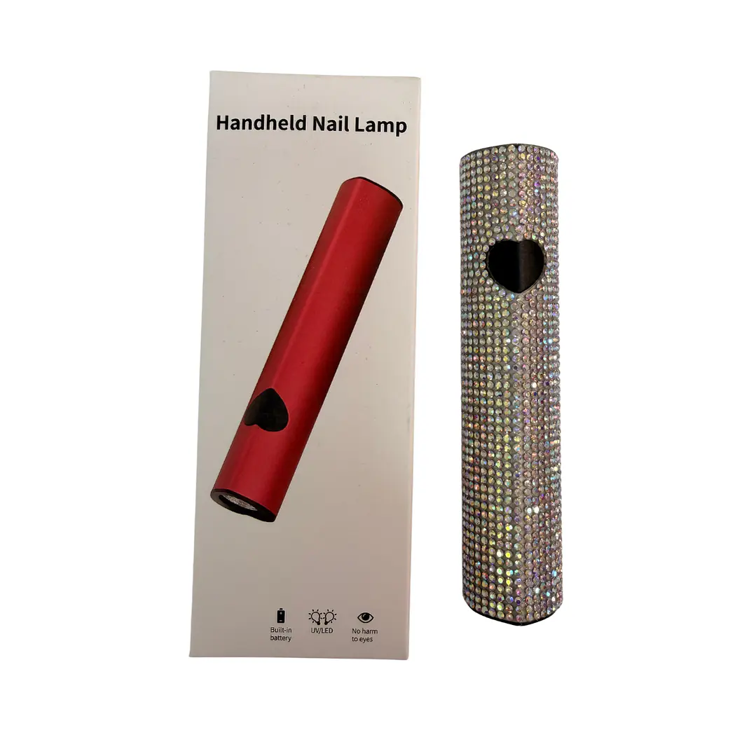 Lampara soft gel con cristales  1