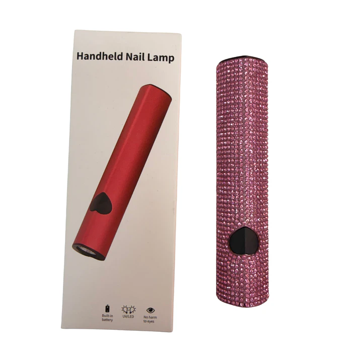 Lampara soft gel con cristales  2