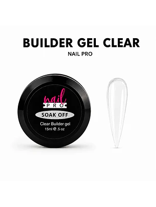 Gel de construccion nail pro clear