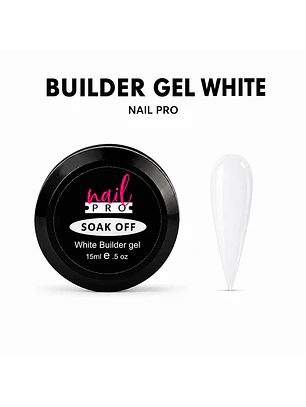Gel de construccion nail pro white