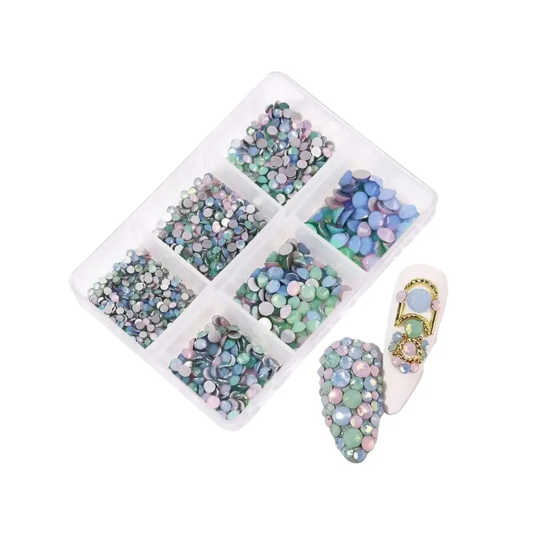 Cristales de vidrio opal  1