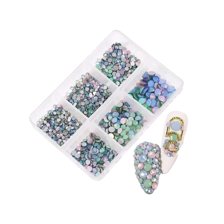 Cristales de vidrio opal  1