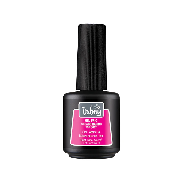 Gel frio top coat secado rapido tradicional valmy 1