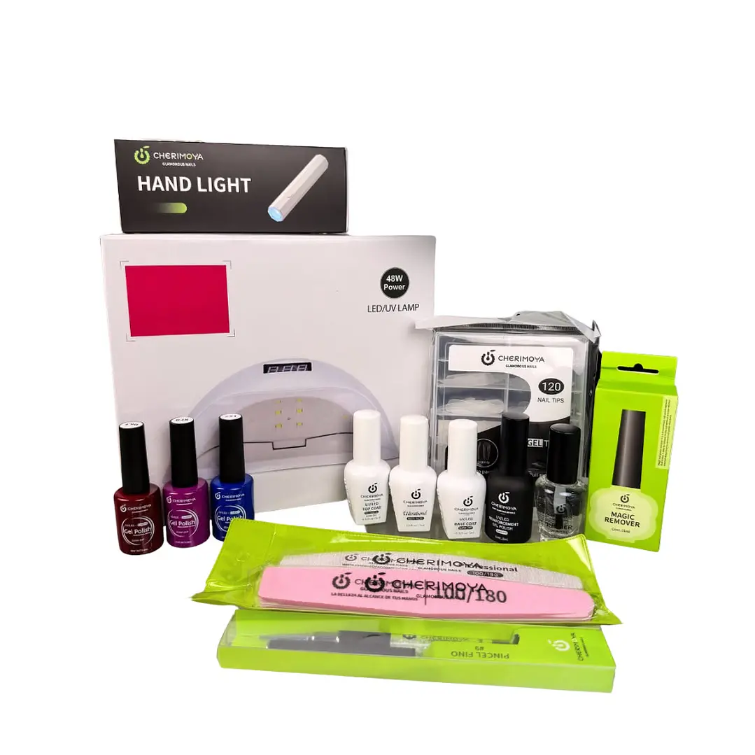 Kit esmaltado + soft gel cherimoya 1