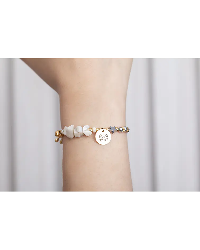 Pulseras Signos del zodiaco Cáncer