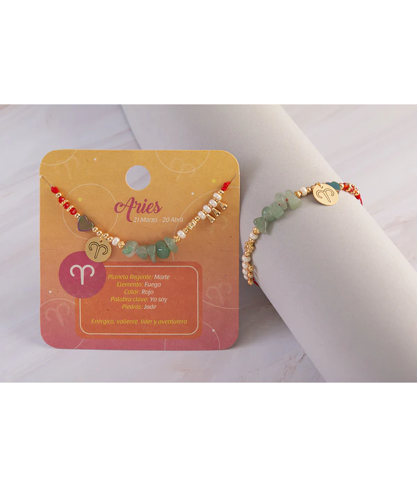 Pulseras Signos del zodiaco Aries