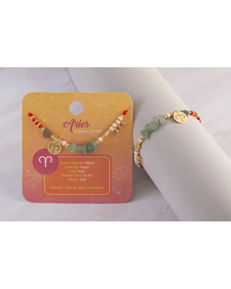 Pulseras Signos del zodiaco Aries