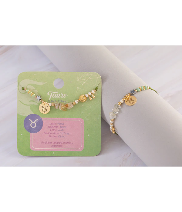 Pulseras Signos del Zodiaco Tauro