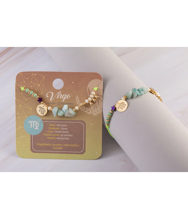 Pulseras Signos del Zodiaco Virgo