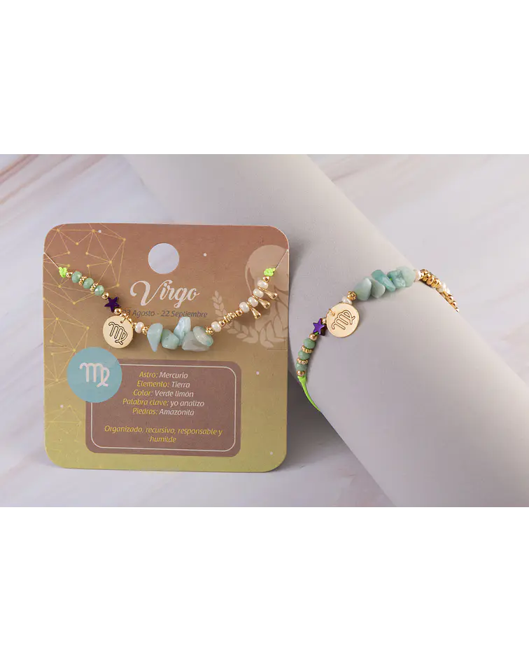 Pulseras Signos del Zodiaco Virgo