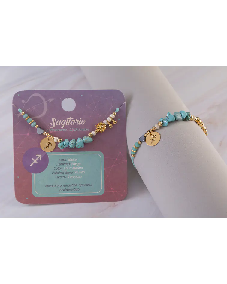 Pulseras Signos del Zodiaco Sagitario