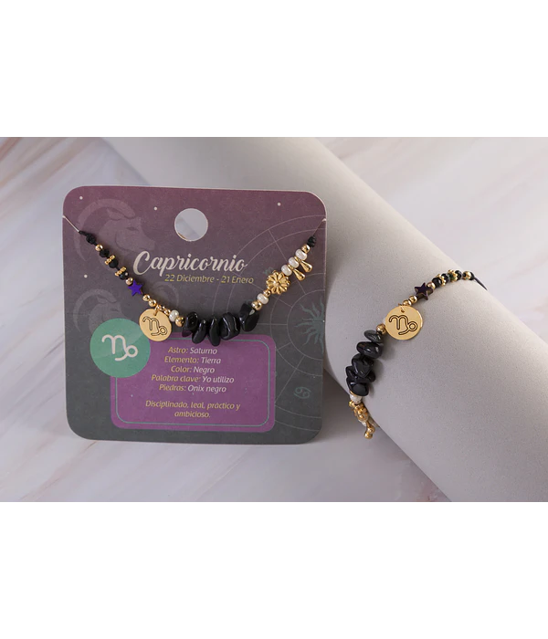 Pulseras Signos del Zodiaco Capricornio