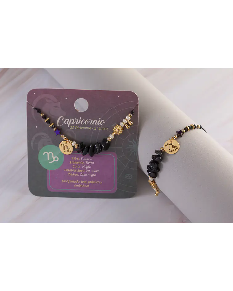 Pulseras Signos del Zodiaco Capricornio