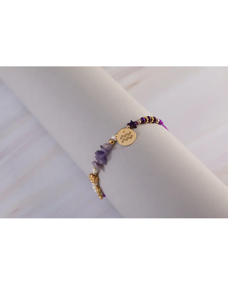 Pulseras Signos del Zodiaco Acuario