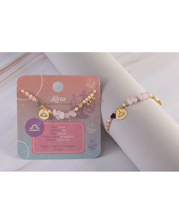 Pulseras Signos del Zodiaco Libra