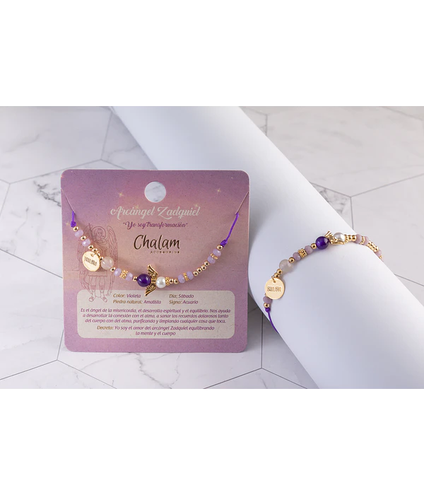 Pulseras Arcángeles Zadquiel