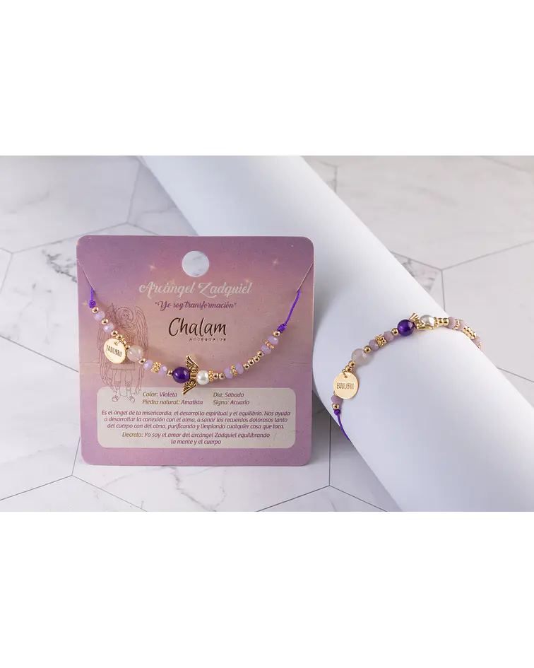 Pulseras Arcángeles Zadquiel