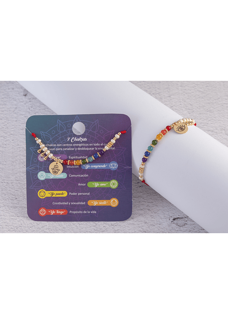 Pulseras 7 Chakras