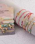 Juego de Pulseras Viaja