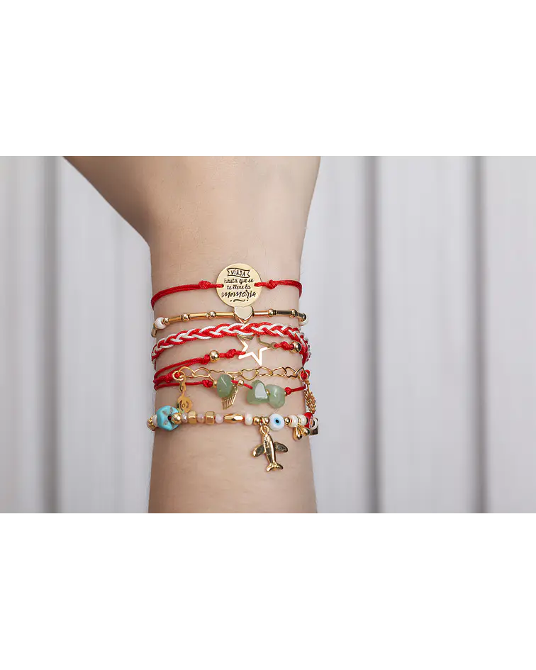 Juego de Pulseras Viaja