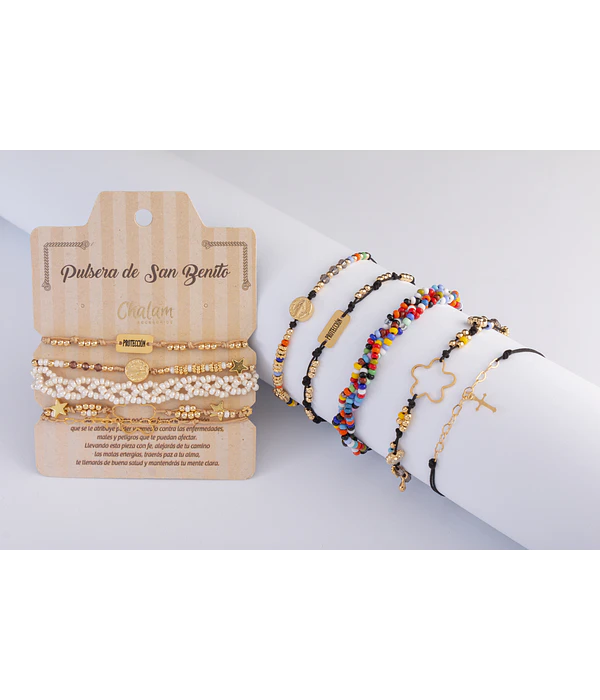Juego de Pulseras San Benito