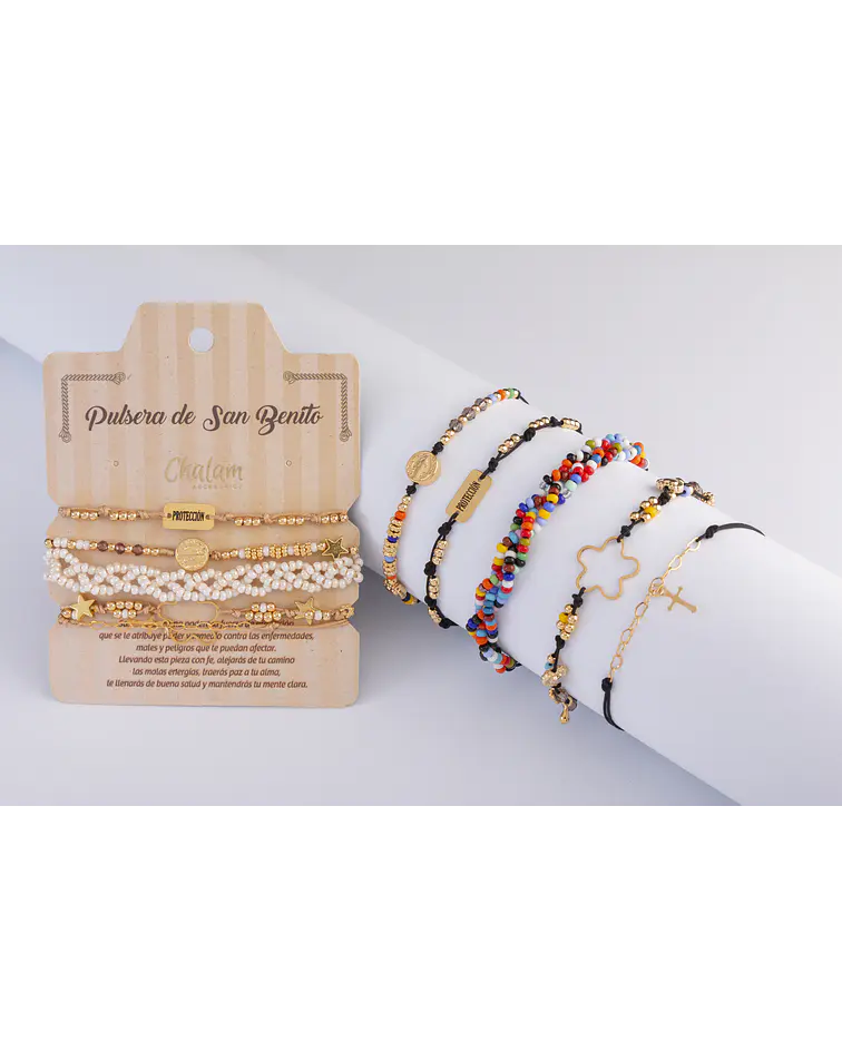 Juego de Pulseras San Benito