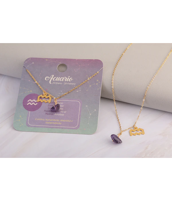 Cadenas Signos del Zodiaco Acuario