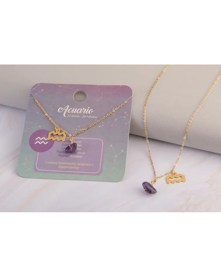 Cadenas Signos del Zodiaco Acuario