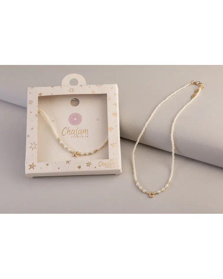 Choker Iniciales Mostacilla