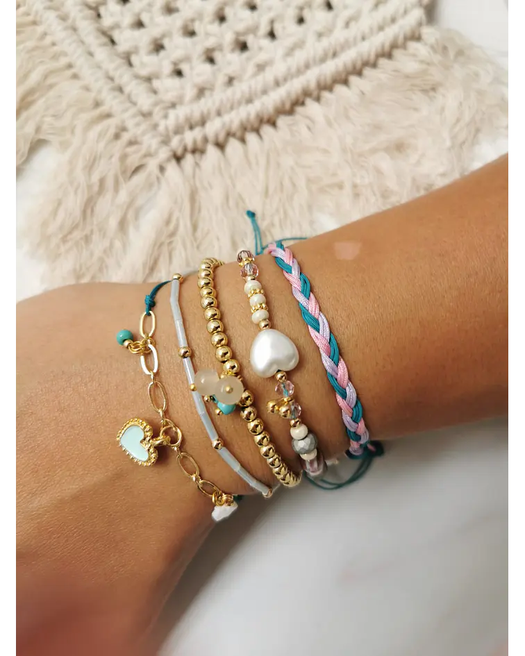 Juego de pulseras Corazón 