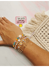 Juego de Pulseras flores 