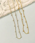 Choker Con Drops y Miyuki