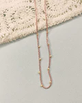 Choker Con Drops y Miyuki
