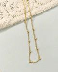 Choker Con Drops y Miyuki