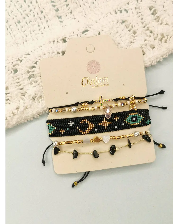 Juego de Pulseras en Miyuki 