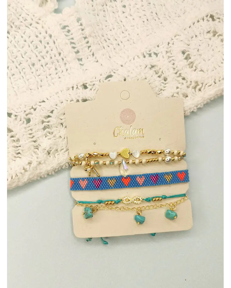 Juego de Pulseras en Miyuki 