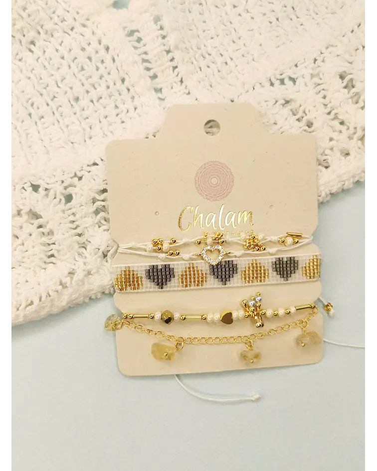 Juego de Pulseras en Miyuki 