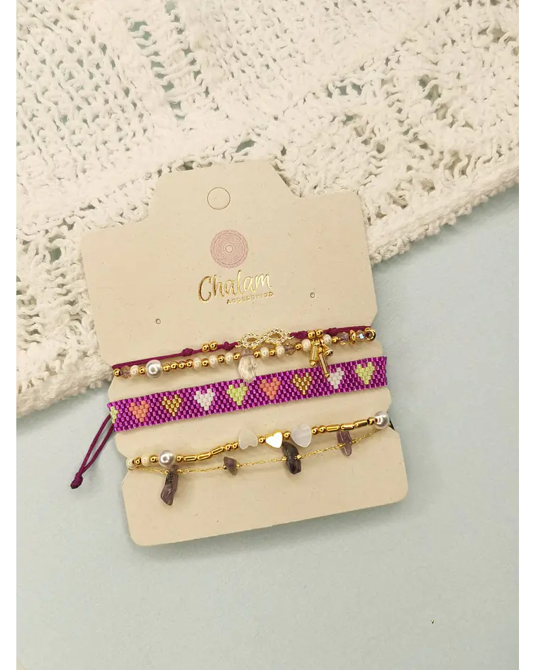 Juego de Pulseras en Miyuki 