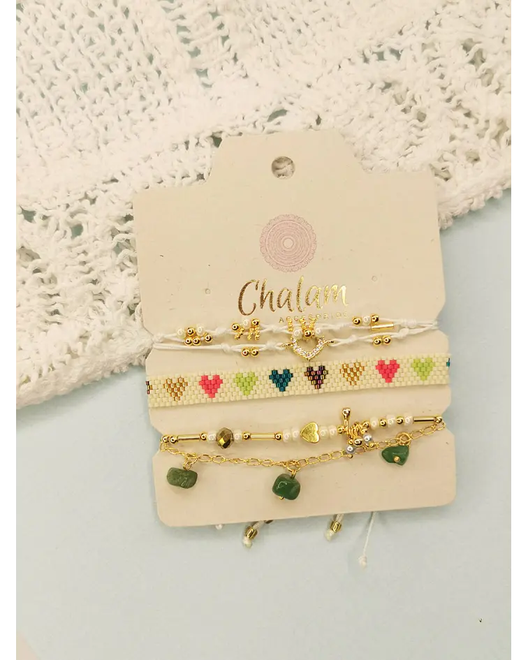 Juego de Pulseras en Miyuki 