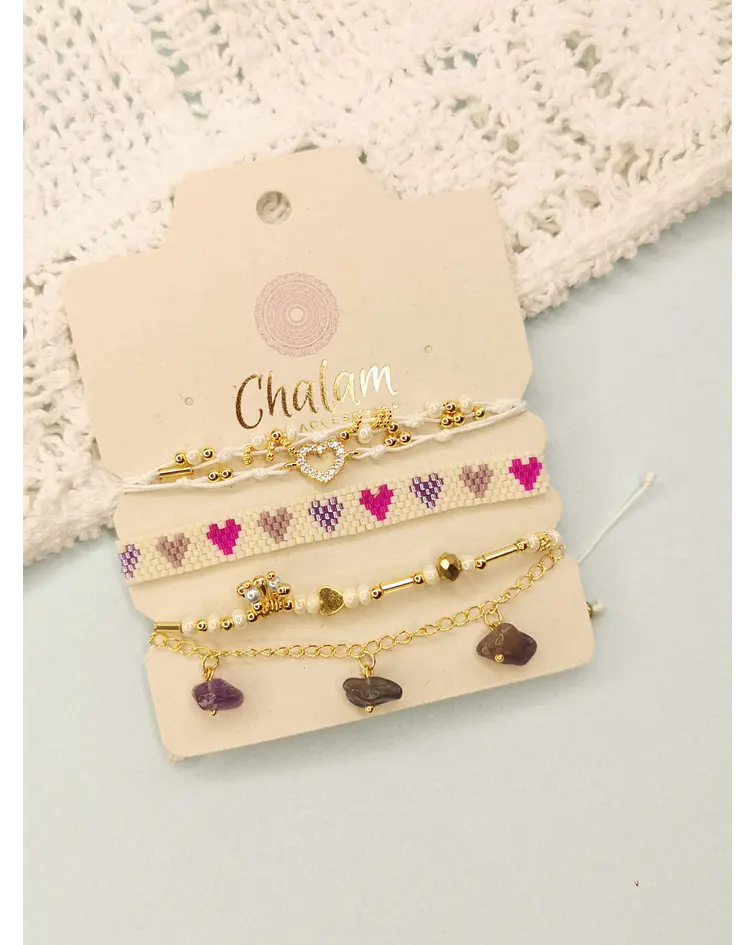 Juego de Pulseras en Miyuki 