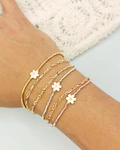 Dúo de Pulseras Flor Miyuki